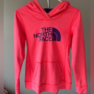 North Face Neon Pink & Purple Hoodie - Size XS